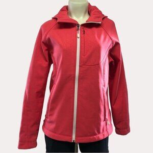 Kirkland Signature Water Repellant Wind Resistant Softshell Jacket Coral Size Md